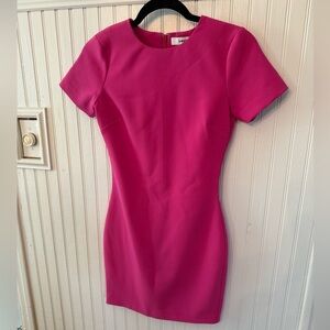 Likely Manhattan Dress in Pink Flambé